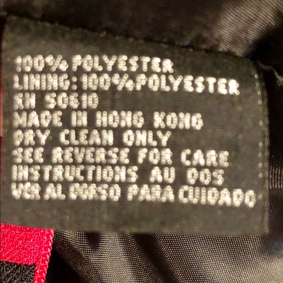 Kasper, petite dress, size 6, red & black with gold embellishments - Picture 13 of 14